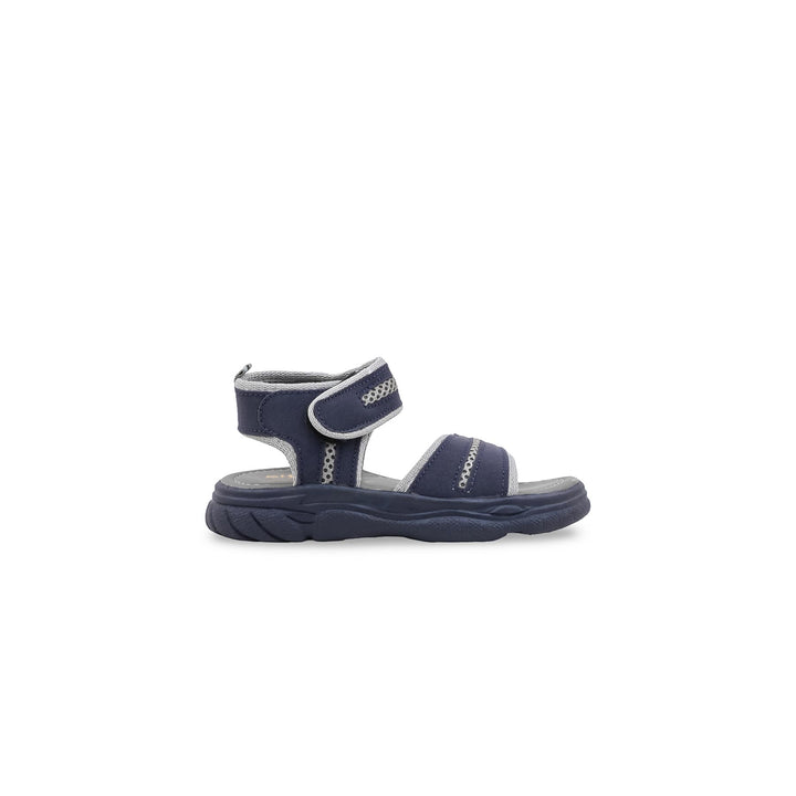 Boys Grey Casual Sandal KD2671