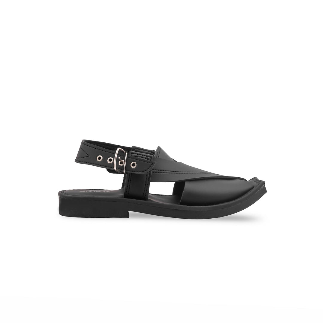 Boys Mustard Peshawari Chappal KD2678