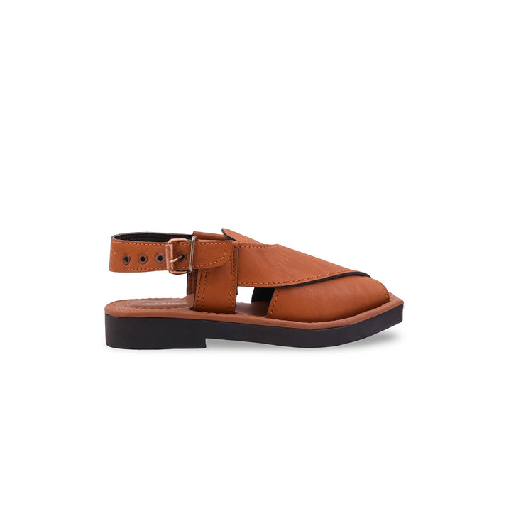 Boys Mustard Peshawari Chappal KD2680