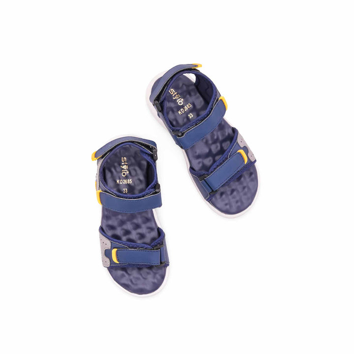 Boys Navy Casual Sandal KD2685