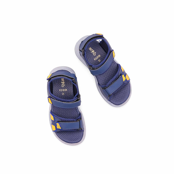 Boys Navy Casual Sandal KD2689