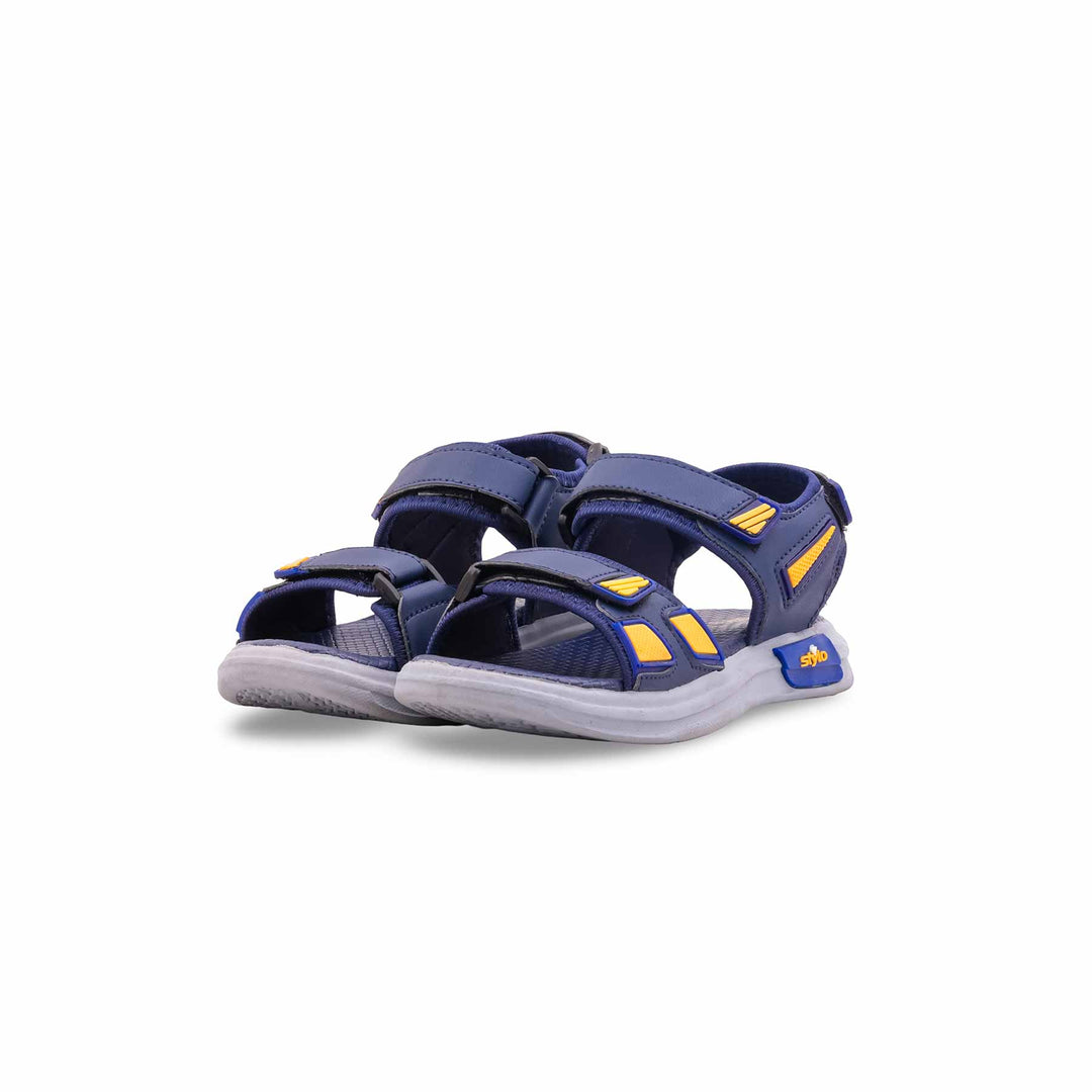 Boys Navy Casual Sandal KD2689