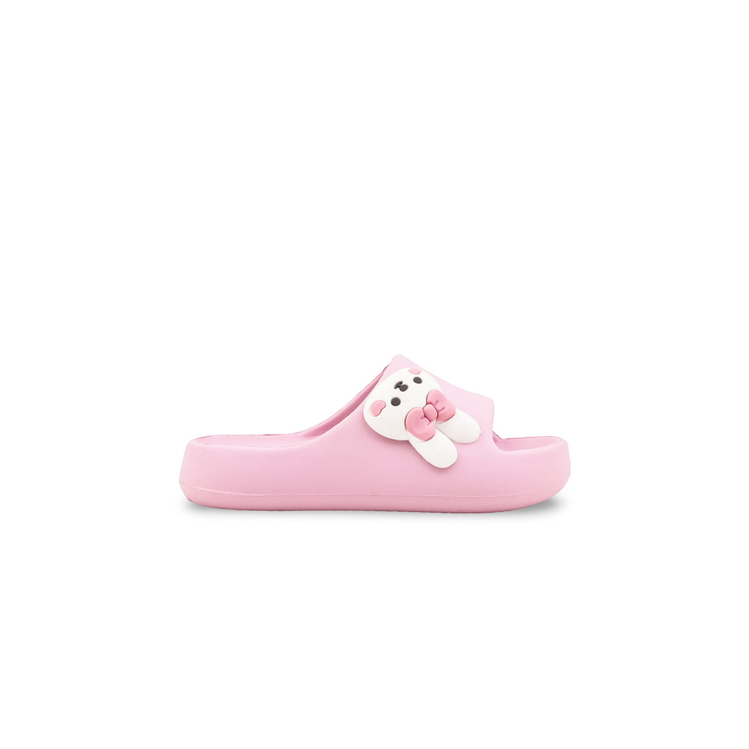 Girls Pink Flip Flops KD2715