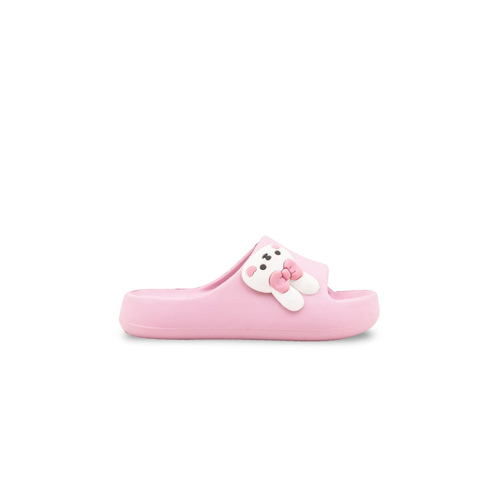 Girls Pink Flip Flops KD2715