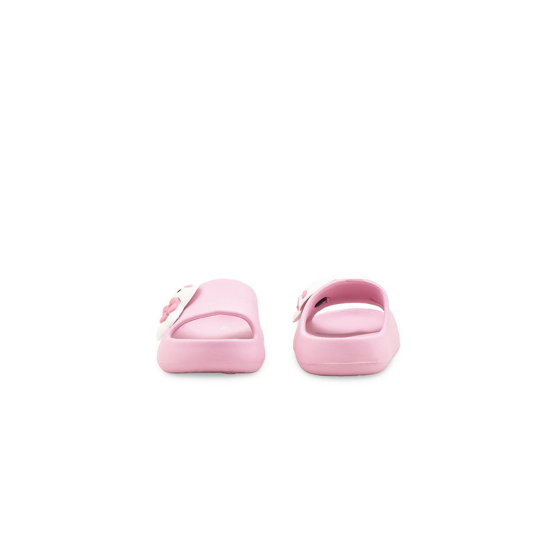 Girls Pink Flip Flops KD2715