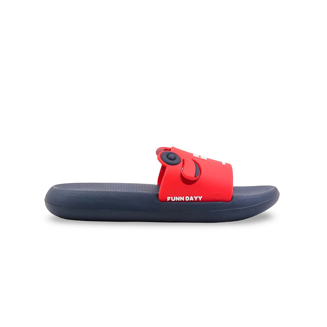 Girls Red Casual Flip Flop KD2718