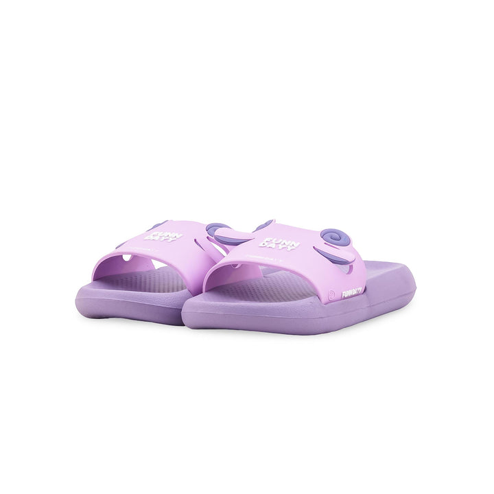 Girls Purple Casual Flip Flop KD2718