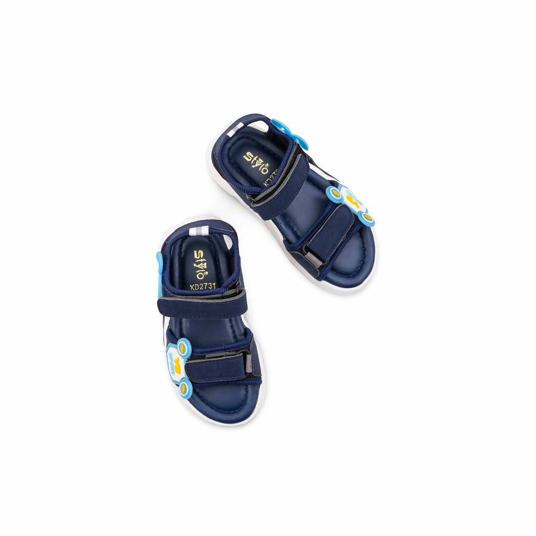 Boys Navy Casual Sandal KD2731