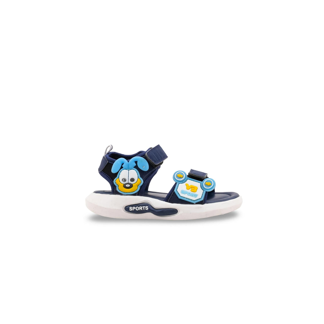 Boys Navy Casual Sandal KD2731