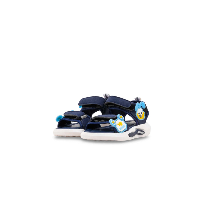 Boys Navy Casual Sandal KD2731