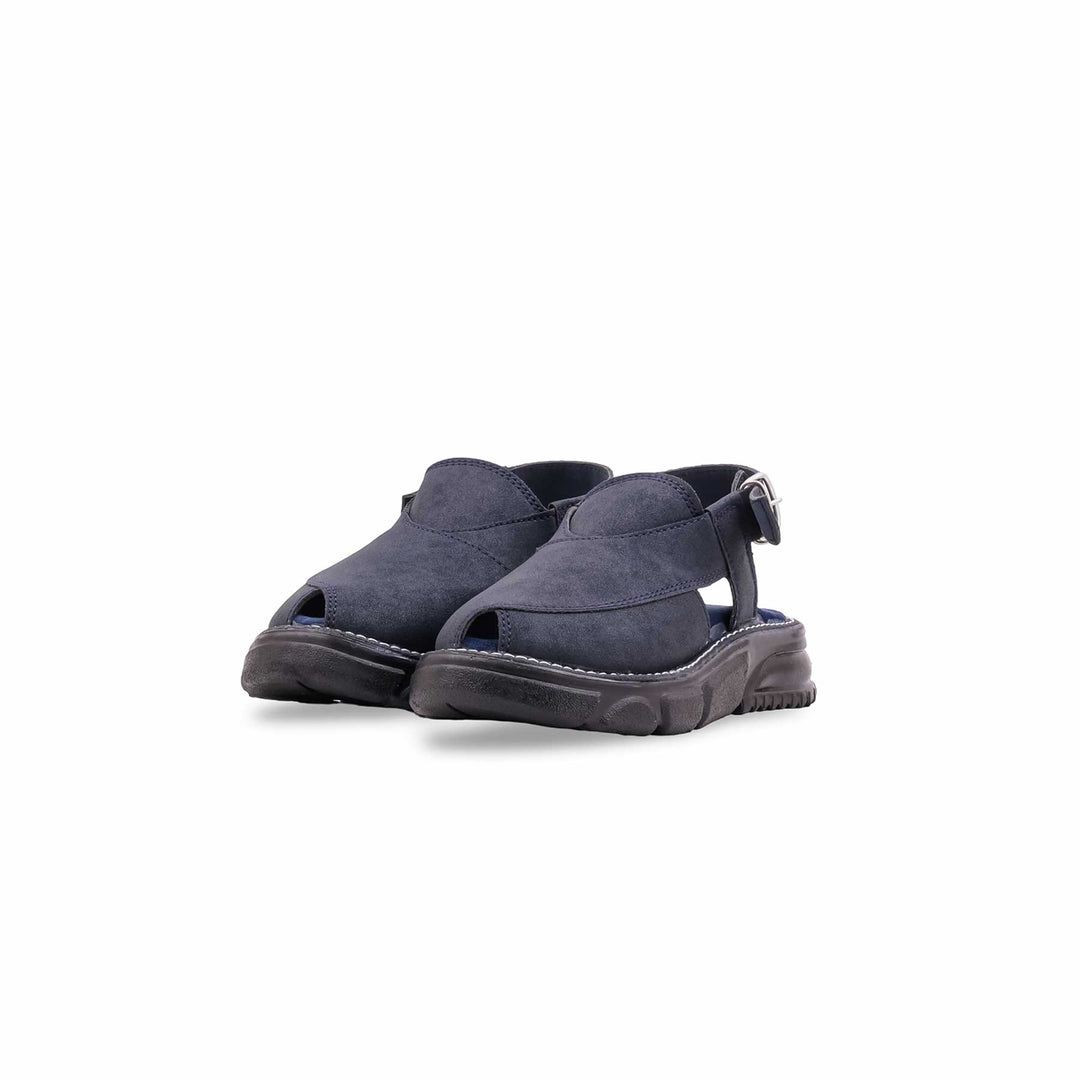 Boys Navy Peshawari Chappal KD2735