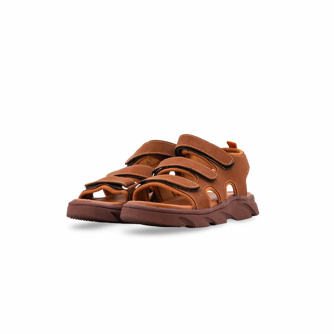 Boys Brown Casual Sandal KD2740