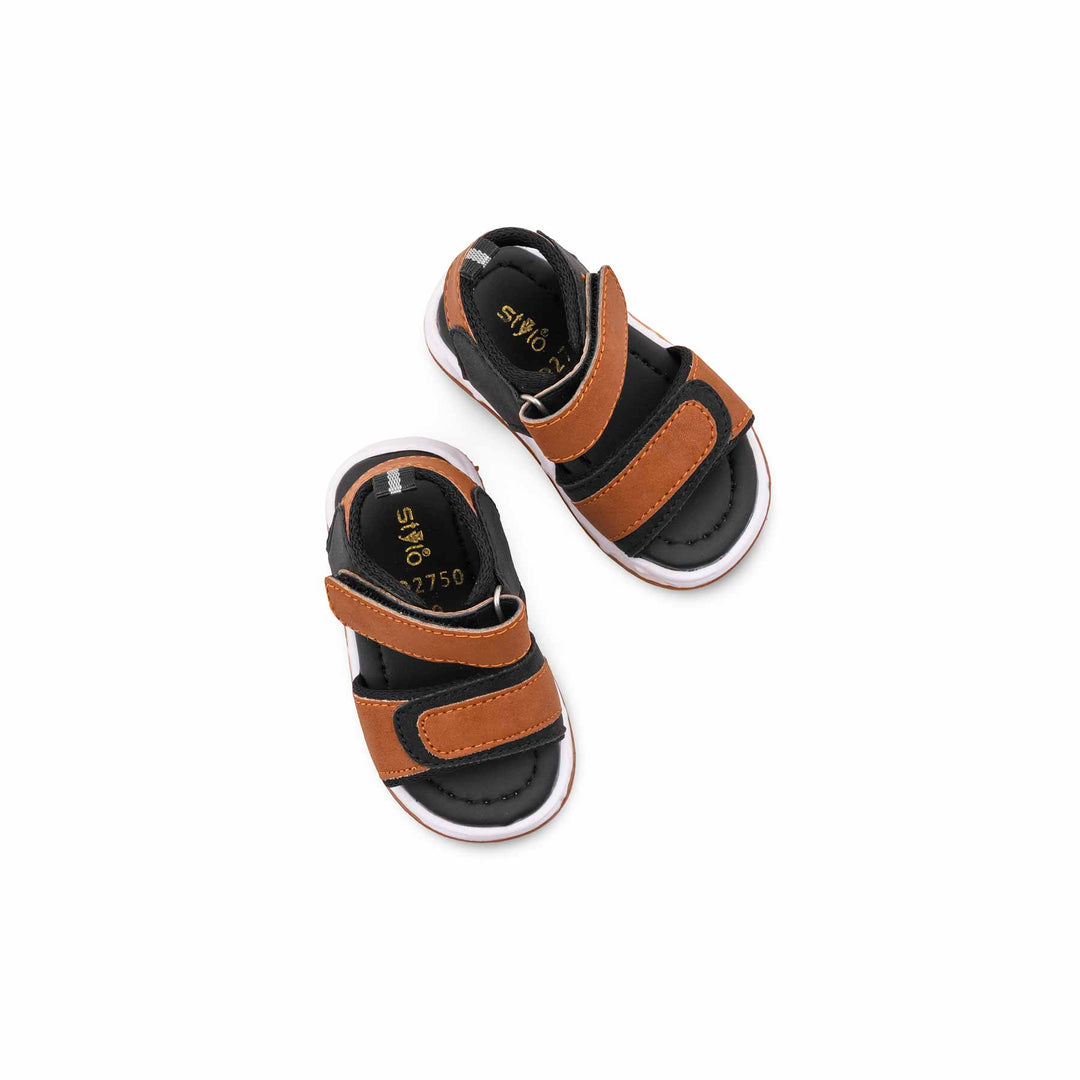 Babies Black Casual Sandal KD2750