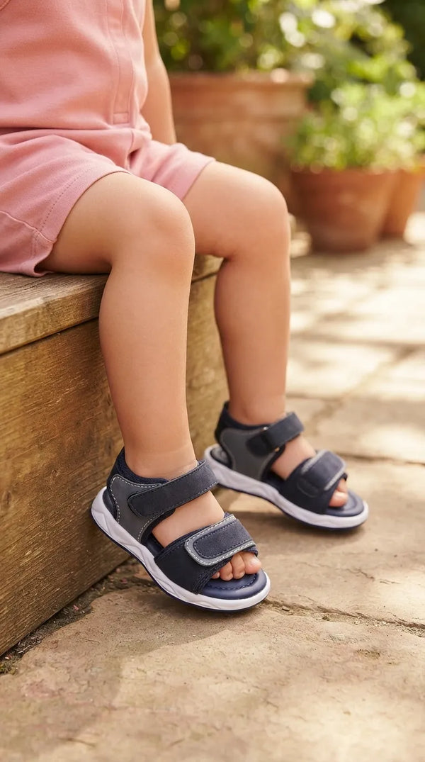 Babies Navy Casual Sandal KD2750
