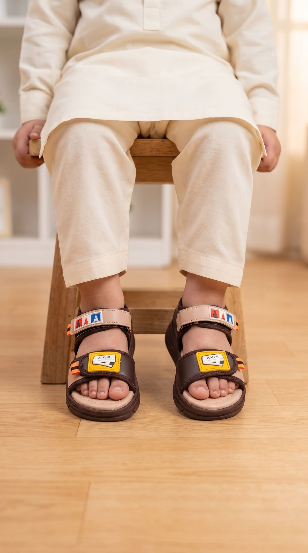 Boys Coffee Casual Sandal KD2759