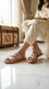 Girls Brown Casual Slipper KD2761