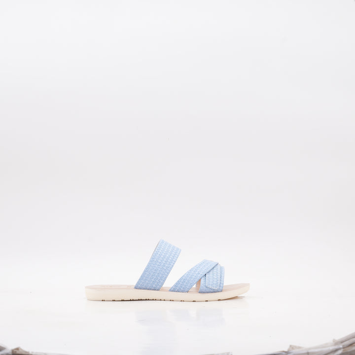 Girls Sky Blue Casual Slipper KD2762
