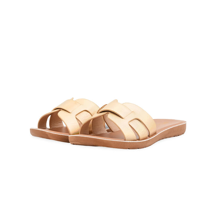 Girls Golden Casual Slipper KD2763
