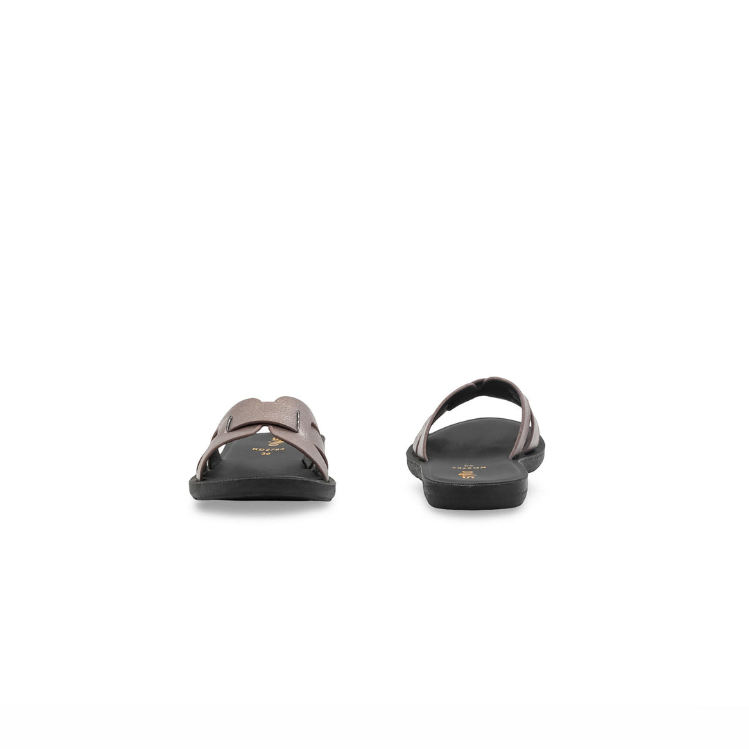 Girls Copper Casual Slipper KD2763