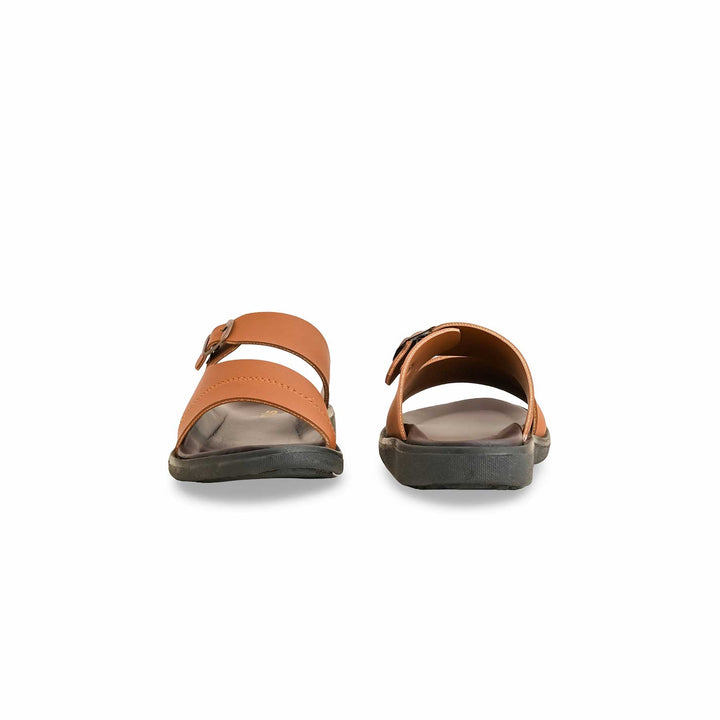 Boys Brown Formal Slipper KD4716