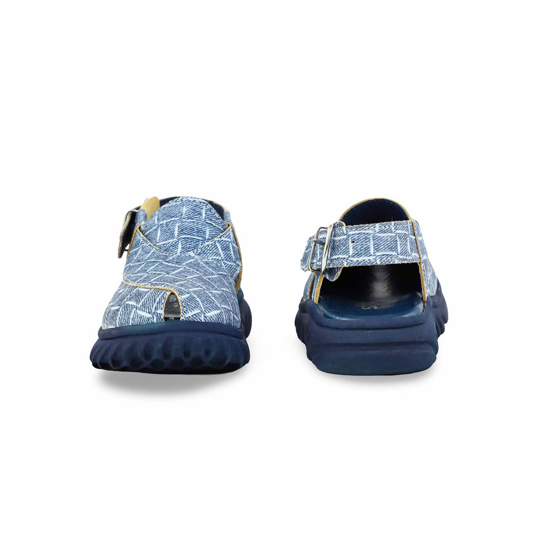 Boys Denim Peshawari Chappal KD4740