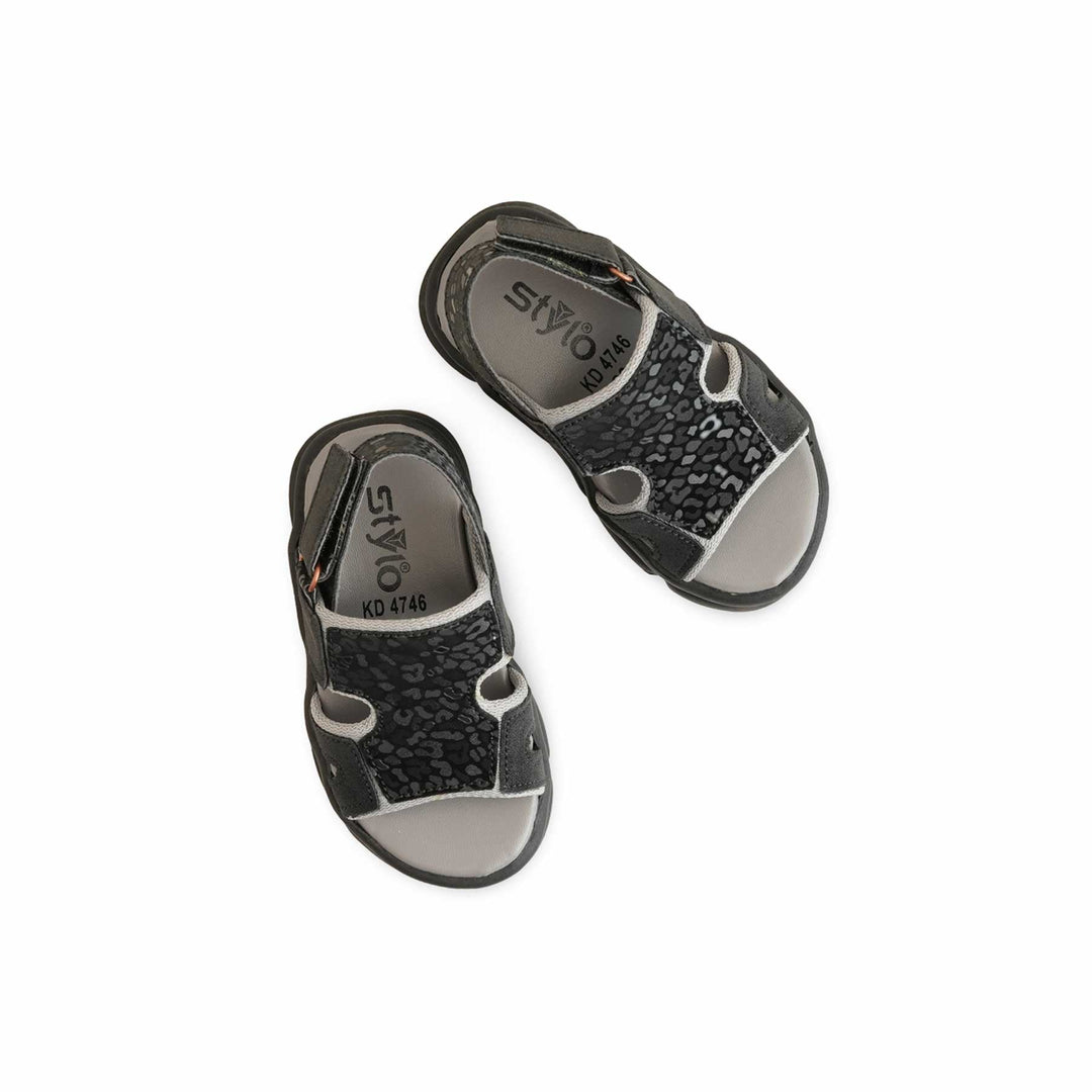 Boys Black Formal Sandal KD4746