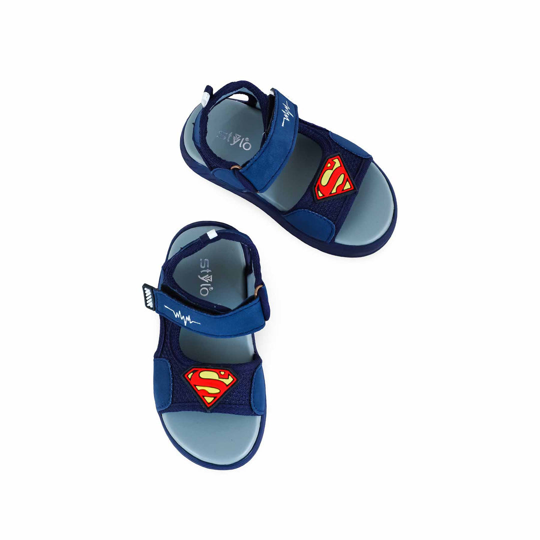 Boys Navy Casual Sandal KD4750