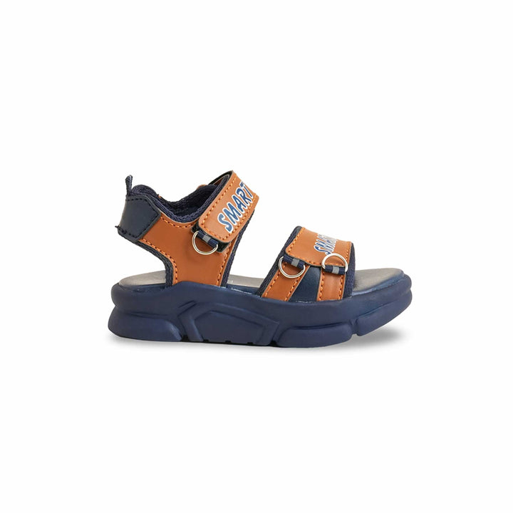 Boys Brown Casual Sandal KD4752