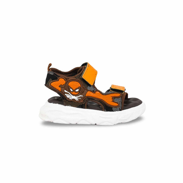 Boys Brown Casual Sandal KD4757