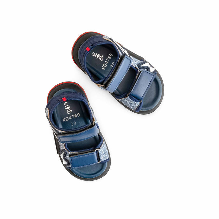 Boys Navy Casual Sandal KD4760