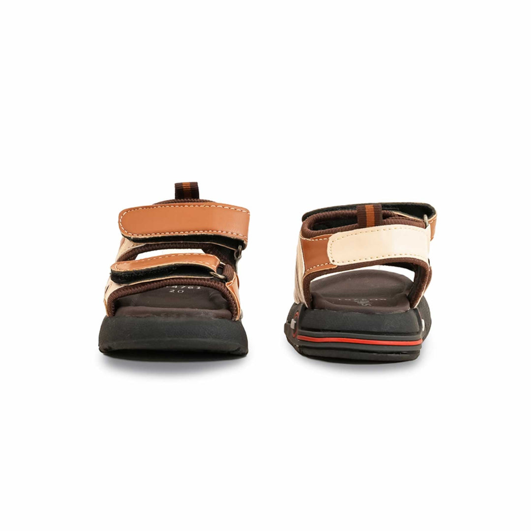 Boys Brown Casual Sandal KD4761
