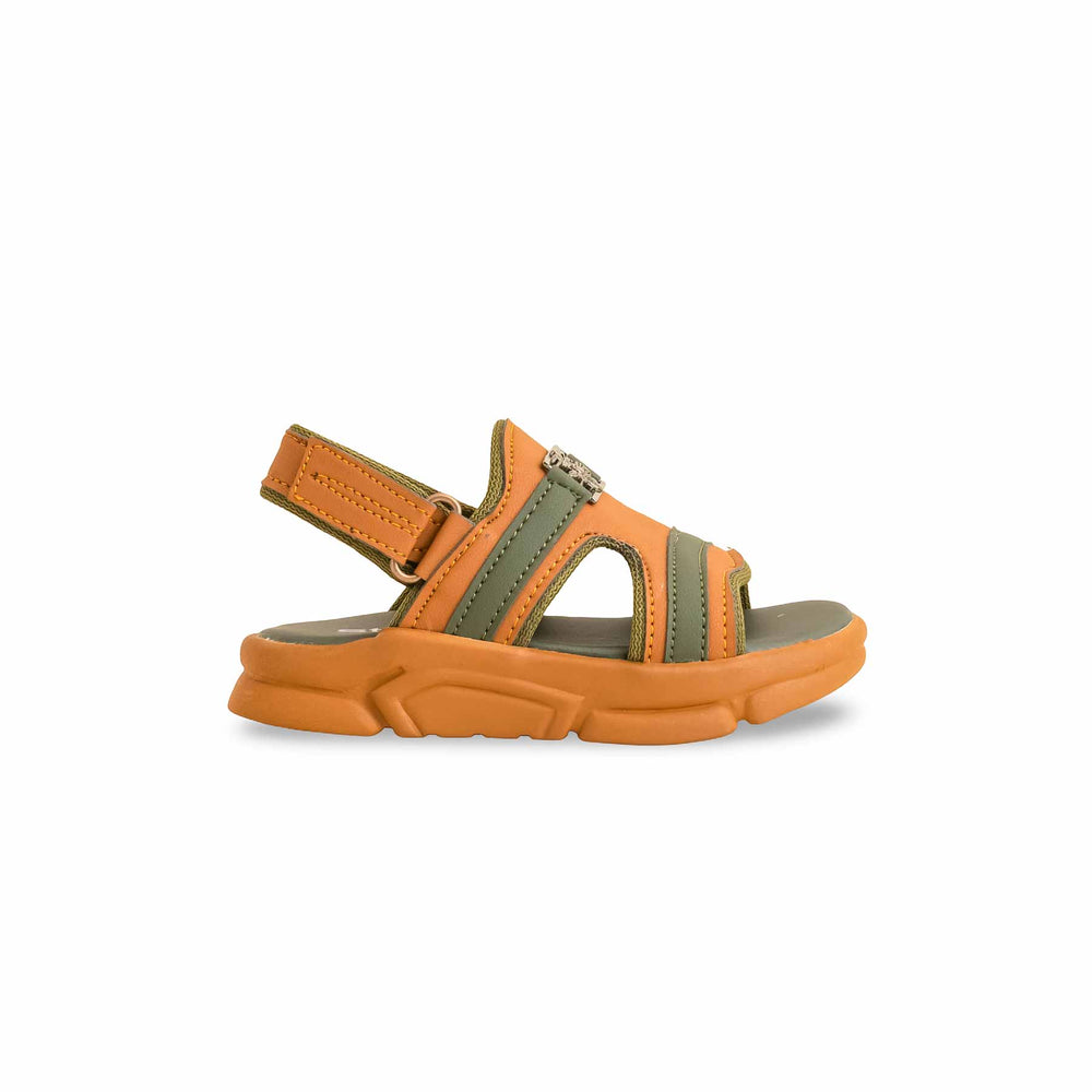 Boys Mustard Formal Sandal KD4781