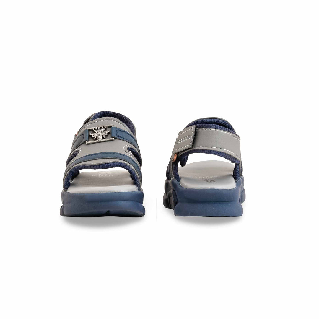 Boys Grey Formal Sandal KD4781
