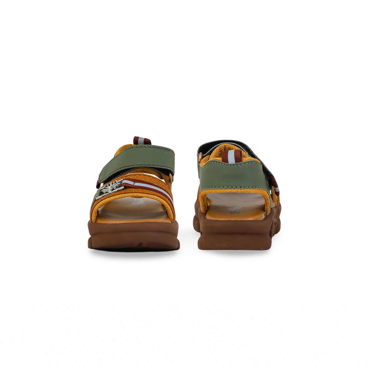 Boys Brown Formal Sandal KD4782