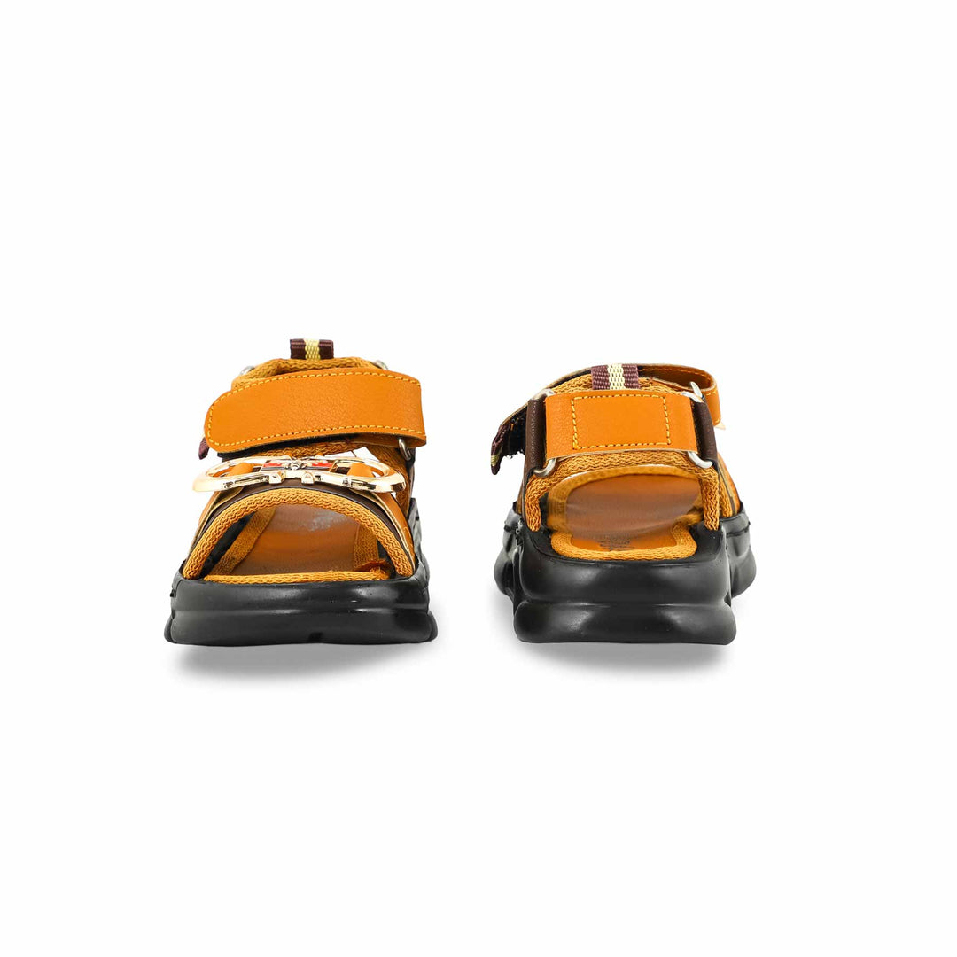Boys Mustard Formal Sandal KD4784
