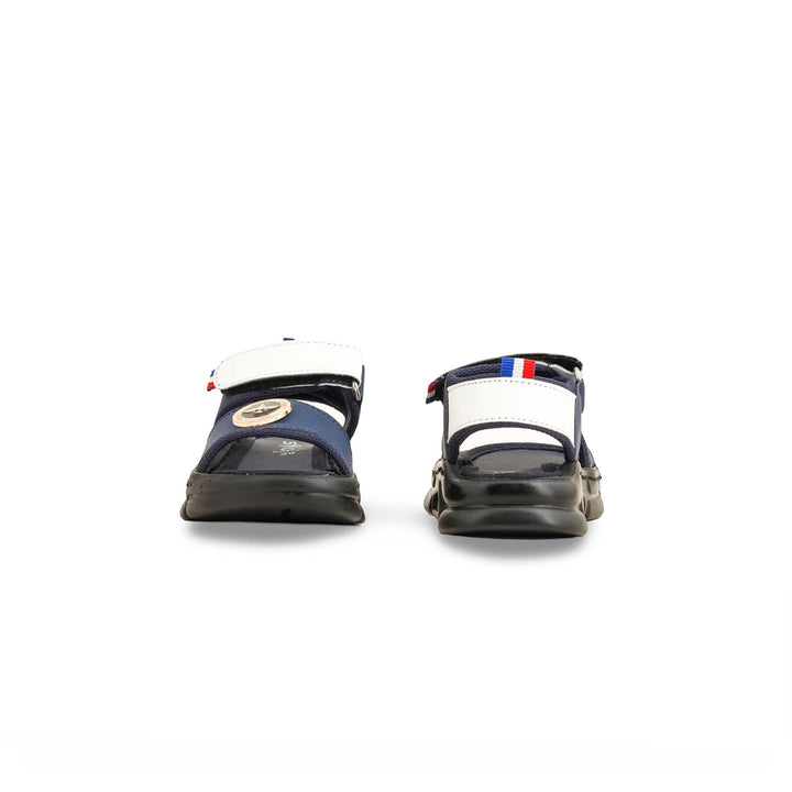 Boys Navy Formal Sandal KD4787