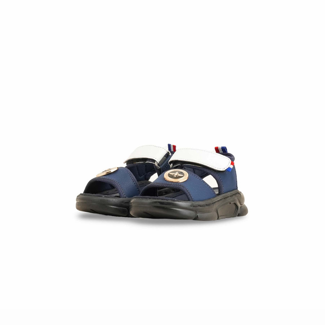 Boys Navy Formal Sandal KD4787