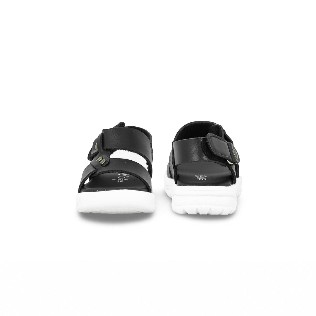 Babies Black Casual Sandal KD4798