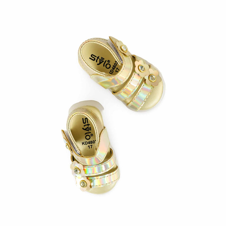 Babies Golden Casual Sandal KD4802