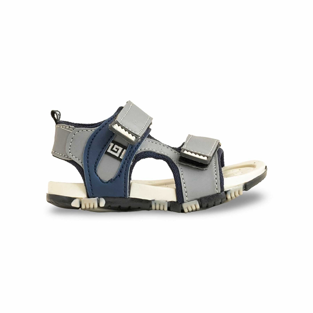 Boys Grey Casual Sandal KD4822