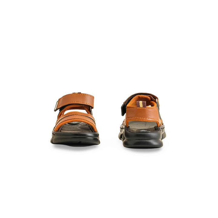 Boys Brown Formal Sandal KD4858