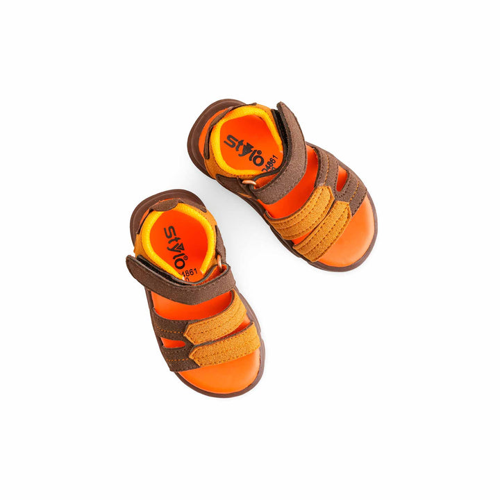 Boys Mustard Formal Sandal KD4861
