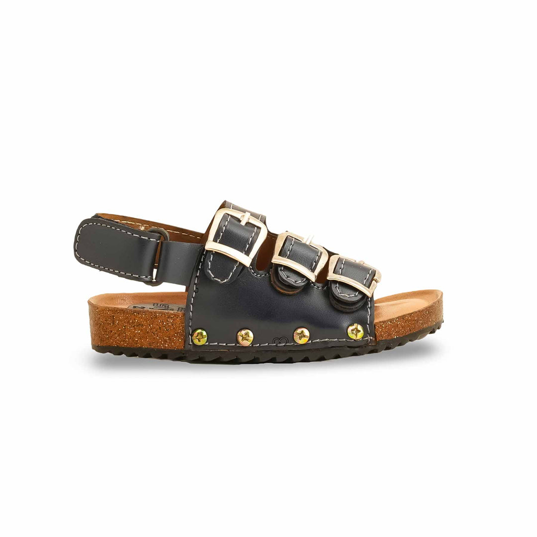 Boys Navy Formal Sandal KD4887