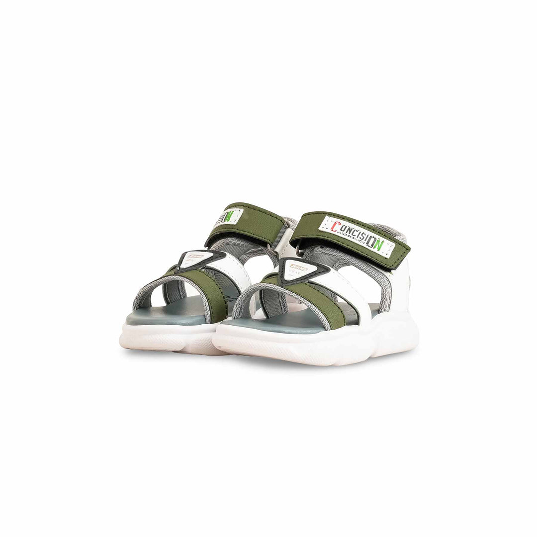 Boys Grey Casual Sandal KD4888
