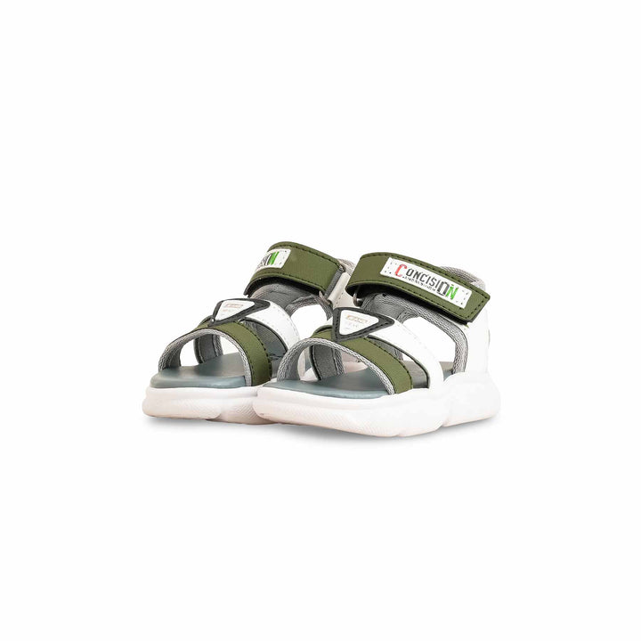 Boys Grey Casual Sandal KD4888