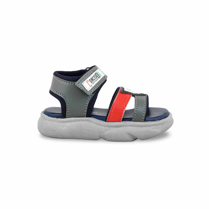 Boys Red Casual Sandal KD4888
