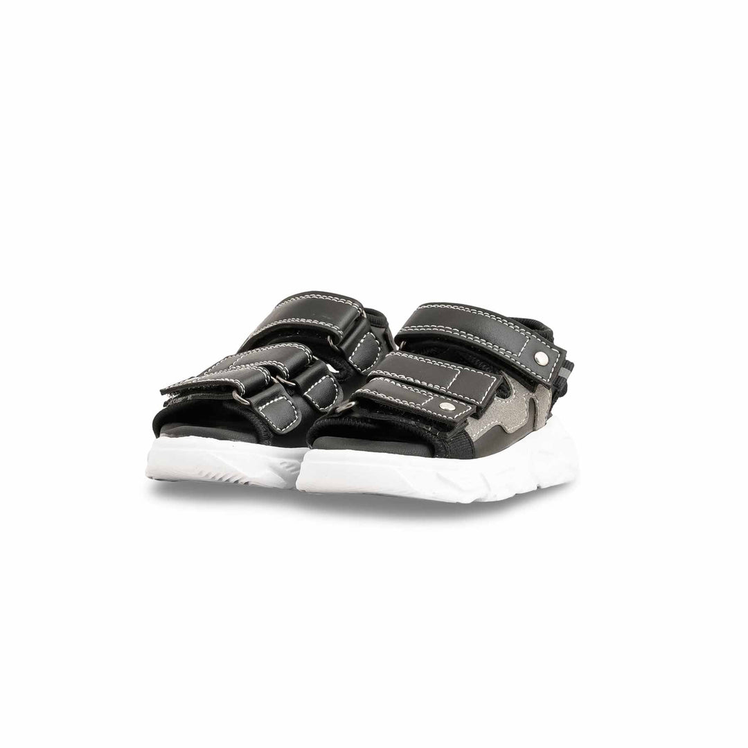 Boys Black Casual Sandal KD4895