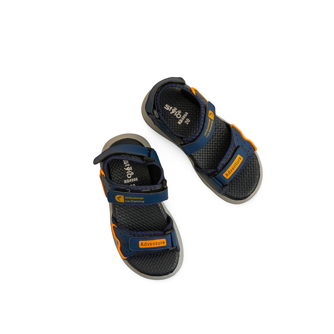 Boys Navy Casual Sandal KD4900