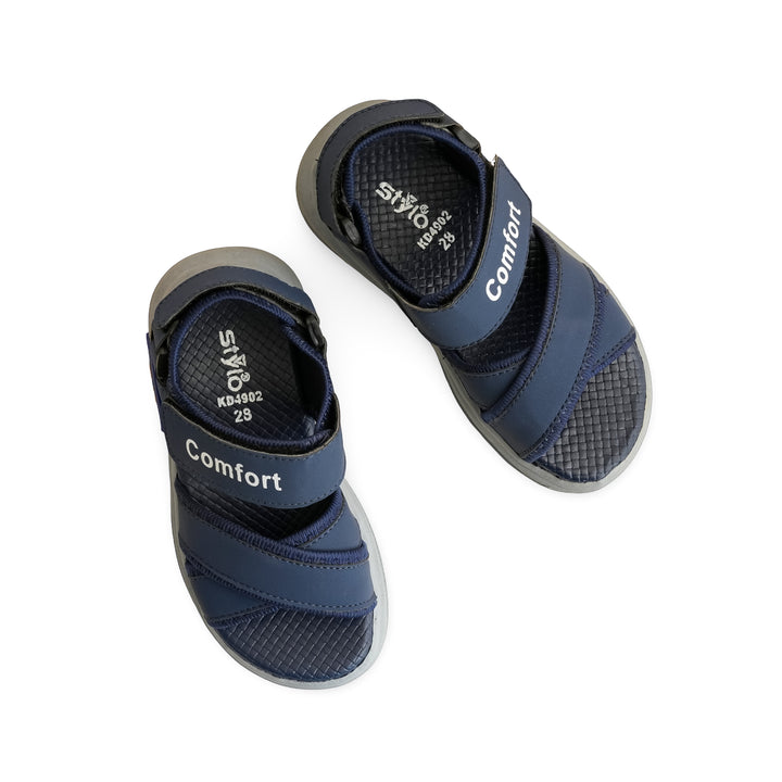 Boys Navy Casual Sandal KD4902
