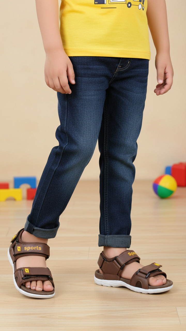 Boys Coffee Casual Sandal KD4907